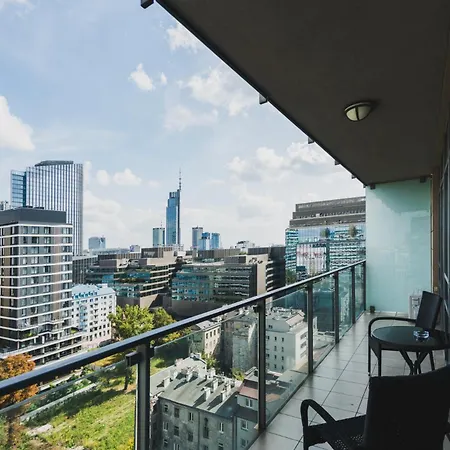 J&k Platinum Towers Lägenhet Warszawa
